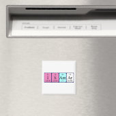 Isamar periodiek table name magnet magneet (Insitu (Vaatwasser))
