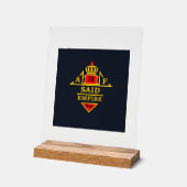 ISC: 1 Kunst Acryl Bord (Hoek)