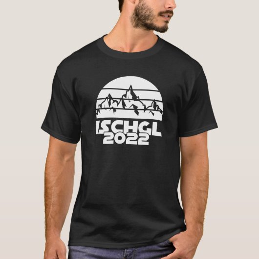 Ischgl 2022 Ski-vakantie T-shirt (Voorkant)
