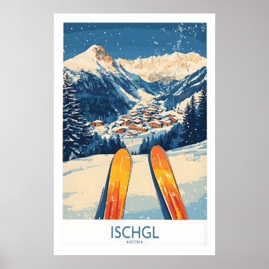 Ischgl Ski Wall Art Poster 1 (Devant)
