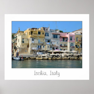 Ischia, Italie grand poster
