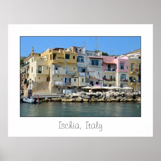 Ischia, Italie grand poster (Devant)
