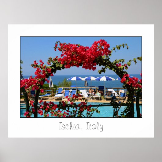 Ischia, Italie grand poster (Devant)