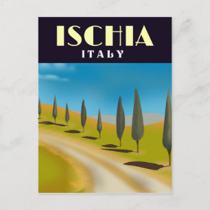 Ischia Italië reisposter Briefkaart
