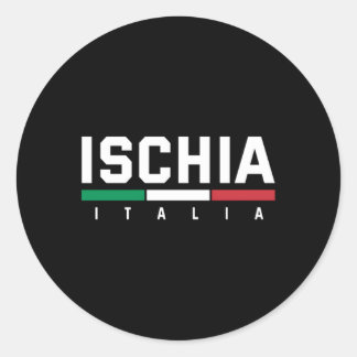Ischia Italy Italia Ronde Sticker