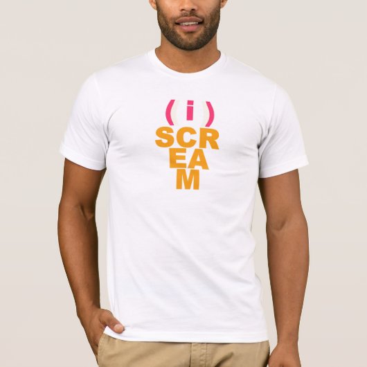 iSCREAM T1 T-shirt (Voorkant)
