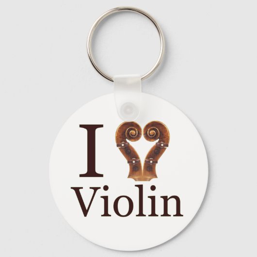 iscrollheartviolinimage sleutelhanger (Voorkant)