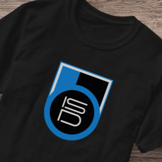 ISD Black Blue White Streetwear Urban  T-shirt