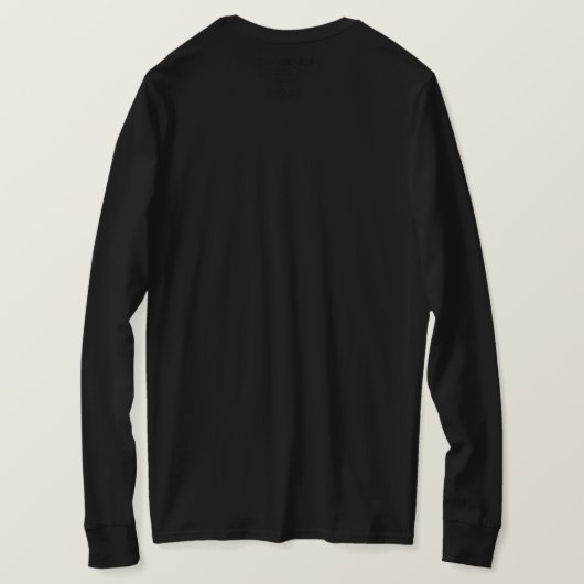 ISD Est 2017 Basic T-shirt met lange mouwen (Design achterkant)