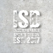 ISD Est 2017 Basic T-shirt met lange mouwen