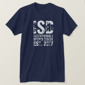 ISD Est. T-shirt 2017 (Design devant)