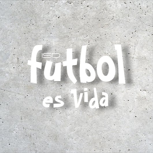 ISD Futbol es Vida Basic T-shirt