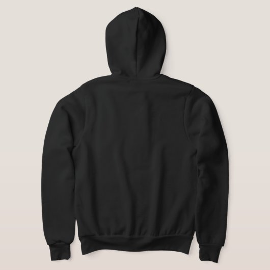 ISD Hash Label Bella+Canvas Full-Zip Hoodie (Laag Achter)