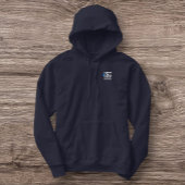 ISD Hash Label Pullover Sweatshirt Hoodie