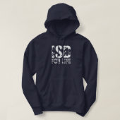 ISD Heren Voor Altijd Basic Hoodie  (Design voorkant)