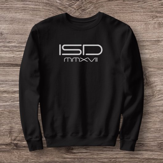 ISD Homme Chiffre Romain 2017 Sweatshirt