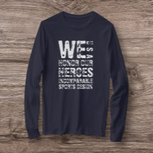 ISD Nous Honorions Nos Héros T-Shirt Long Sleeve