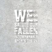 ISD Nous Saluons Notre T-Shirt Basique Tombé