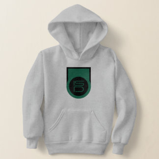 ISD Roster Kids Zwart Groen Logo Hoodie