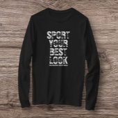 ISD Sport Your Best Look T-shirt met lange mouwen