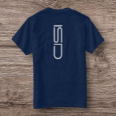 ISD Uniservrouw- en heren oppervlakcode T-shirt