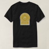 ISD Unisex Metalic Gold T-Shirt (Design devant)