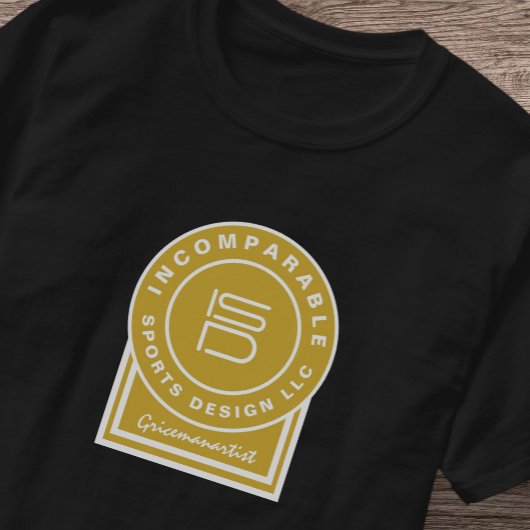 ISD Unisex Metalic Gold T-Shirt