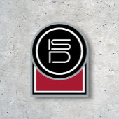 ISD Unisex Red black I T-Shirt