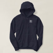 ISD voor het leven Basic Hooded Sweatshirt (Design voorkant)