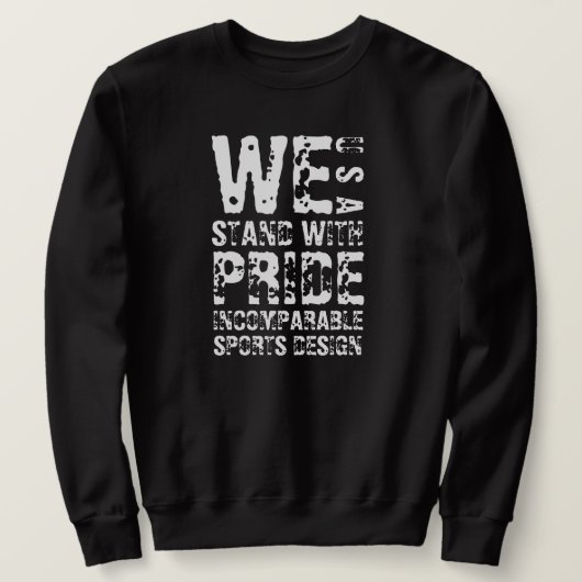 ISD We stand With Fide USA Crewneck Sweatshirt (Design devant)
