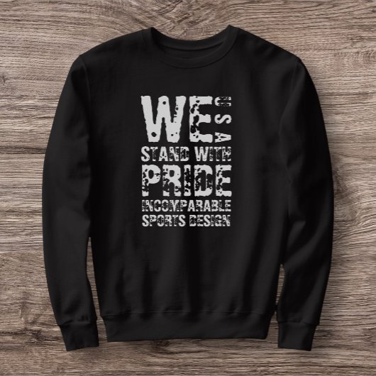 ISD We stand With Fide USA Crewneck Sweatshirt