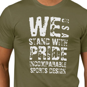 ISD We Stand With Pride T-Shirt de base