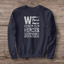 ISD Wij eren Onze Helden Sweatshirt