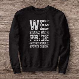 ISD Wij staan met Pride USA Crewneck Sweatshirt