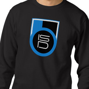 ISD Zwarte Blauwe Witte Streetwear Urban Trui