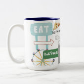 Iselin, NJ Doodle Mug (Gauche)