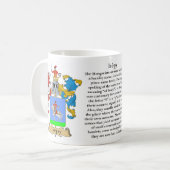 Isepy, l'origine, la signification et la tasse de (Devant gauche)