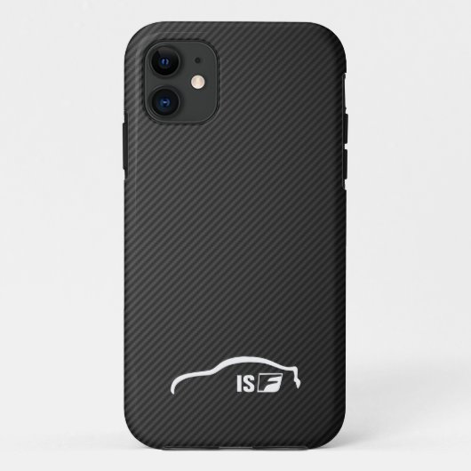ISF logo witte borstelslag Case-Mate iPhone Case (Achterkant)