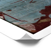 Isfahan-stijlpaneel, Perzisch, 17e eeuw (zijde) Poster (Hoek)