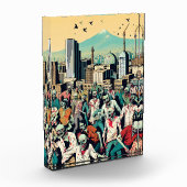 Isfahan with zombies - Persian (iran) design Fotoblokken (Links)