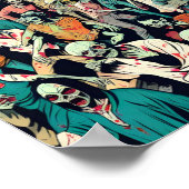 Isfahan with zombies - Persian (iran) design Poster (Hoek)