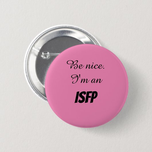 ISFP-Button Ronde Button 5,7 Cm (Voorkant /achterkant)