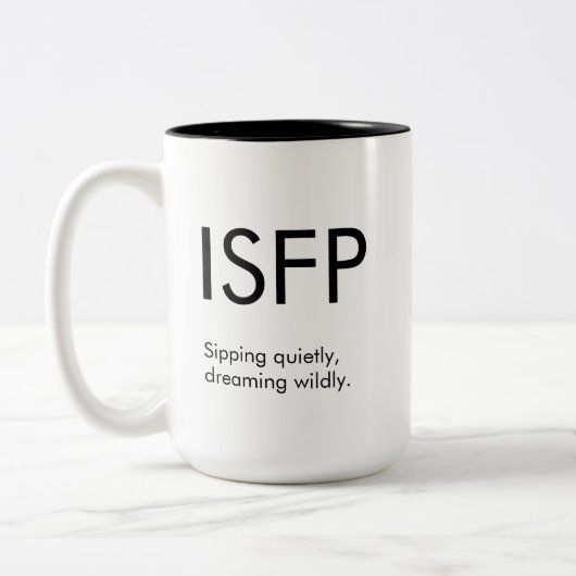 ISFP Dreaming sauvagement Mug Gift (Gauche)