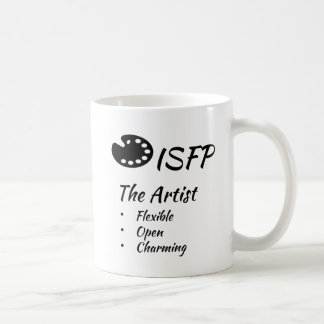 ISFP MBTI Myers-Briggs Type Indicator Personalitei Koffiemok