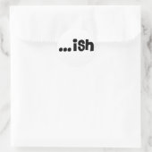ish '11 font ronde sticker (Tas)