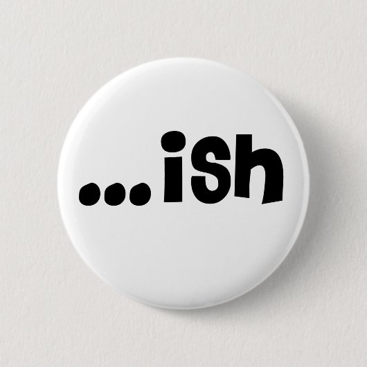 ...ish white button '11 (Voorkant)