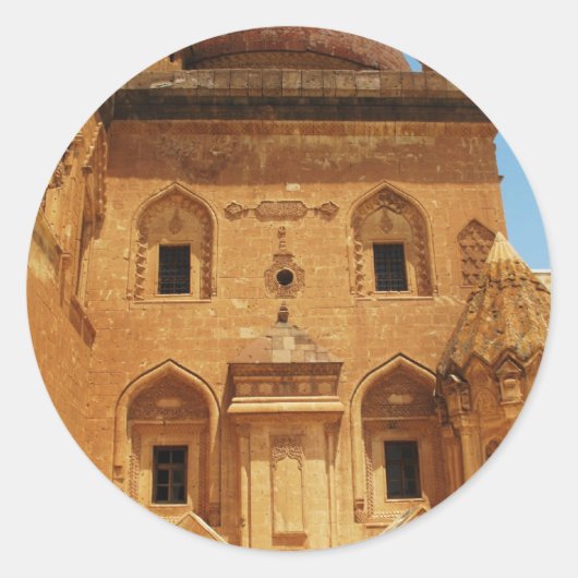 Ishak Pasha Palace AFBEELDING Ronde Sticker (Voorkant)