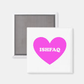Ishfaq Magneet (Voorkant / Achterkant)