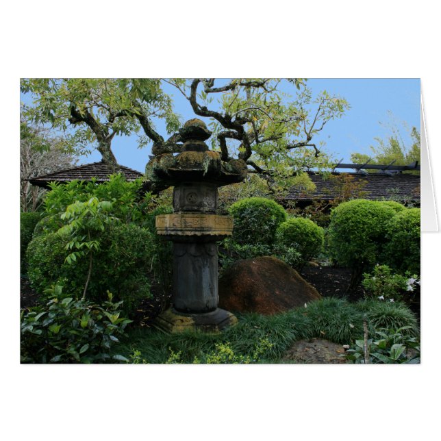 Ishidoro Stone Lantern (Voorkant Horizontaal)