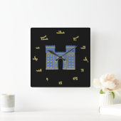 Ishtar Gate wandklok Vierkante Klok (Huis)